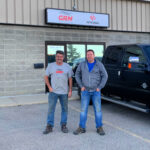 Stu & Greg in front of GRM Grande Prairie