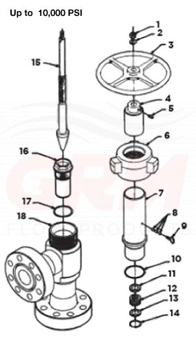 g-h2 choke assembly exploded view